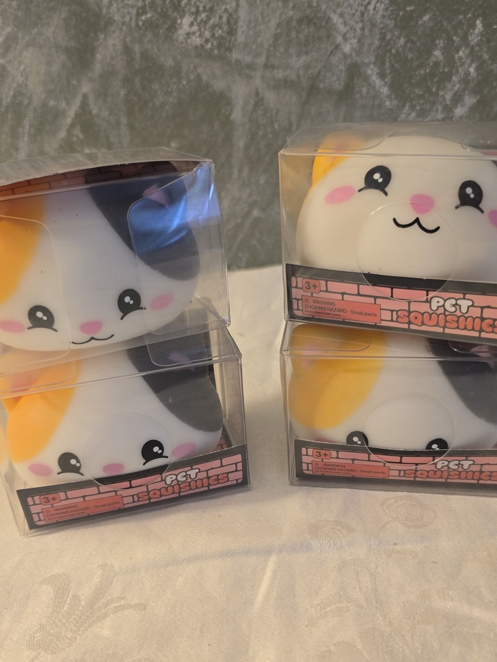 4 Cat Pet Squishy Toy Sensory Stress Relief New - Picture 3 of 6